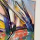 Swedish Oil on Canvas – “komposition” by Peter Trosell – 2006
