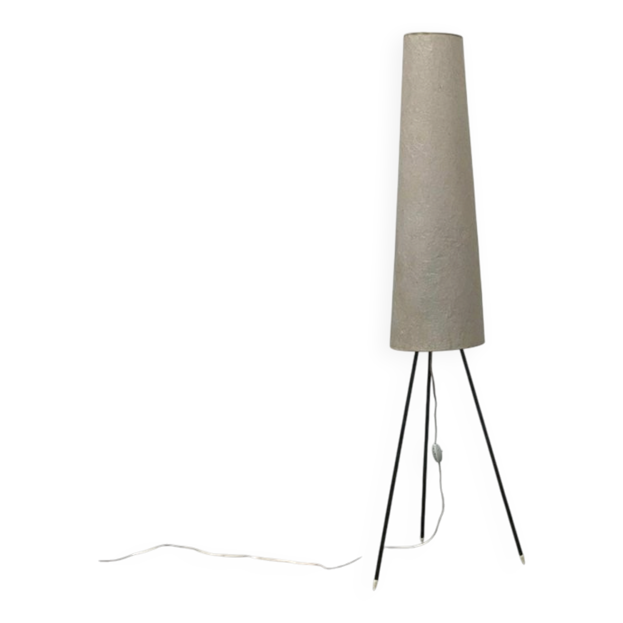 Mid-Century Minimalist Tripod Floor Lamp, 1960s
