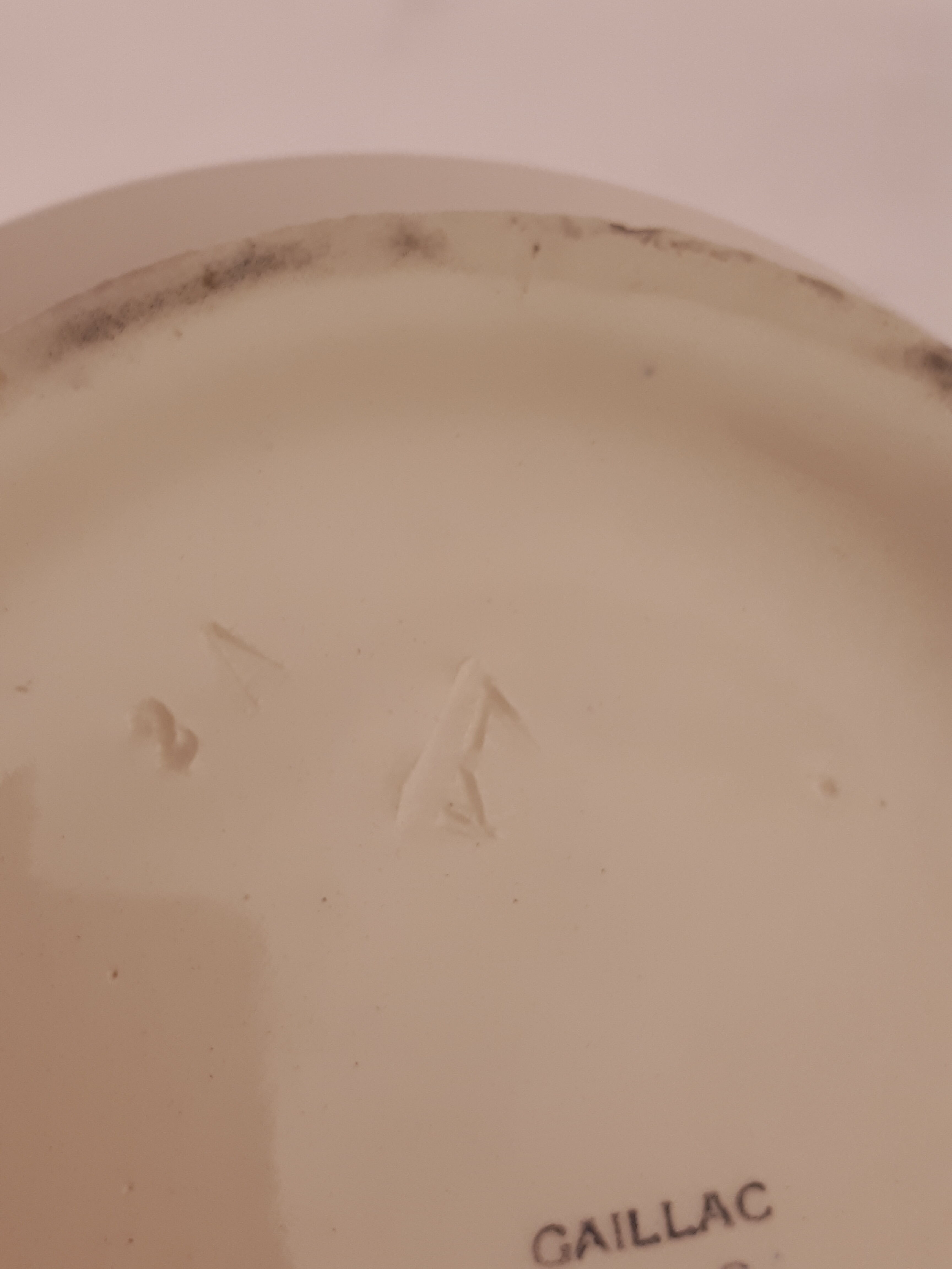 Pitcher art deco 1930 Choisy the King