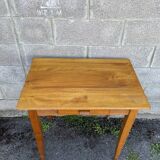 1950s oak side table