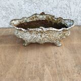 old cast iron planter