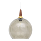 Vintage lamp in glass, Denmark, 1960’s