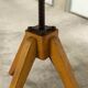 Workshop chair 1950 feet compass skaï red atypical