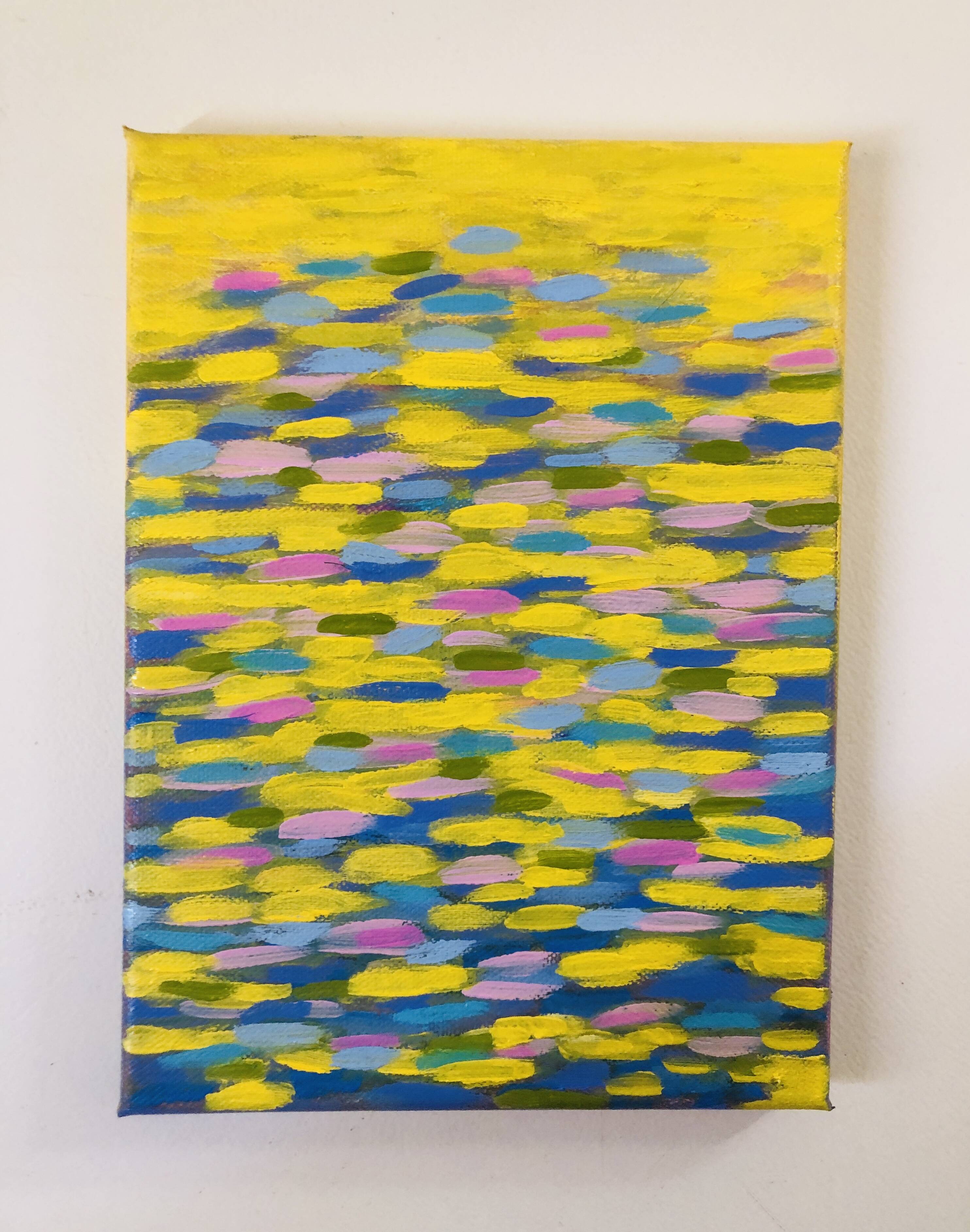 Abstract oil painting