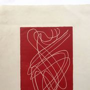 Theodore brenson, untitled, c. 1950. original engraving signed in pencil.