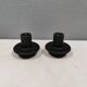 A set of Heima cast iron candle holders from Normann Denmark.