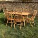 6 vintage wicker chairs 1960