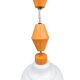 Hanging lamp, Kamenický Šenov, Czechoslovakia, 1950s.