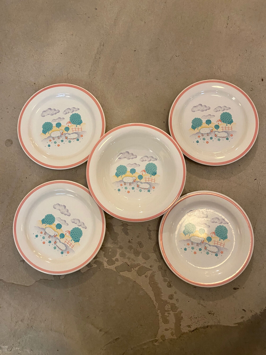 Dessert plates set