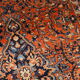 Handmade antique Persian Sarouk rug 4.1' x 6.7' (125cm x 204cm) 1920s