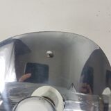 Vintage chrome metal wal light