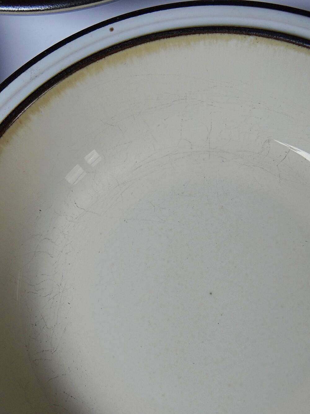 8 bowls/deep plates Denby England in stoneware vintage 80s-90s