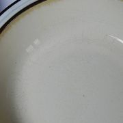8 bols, assiettes creuses Denby England en grès, années 80-90
