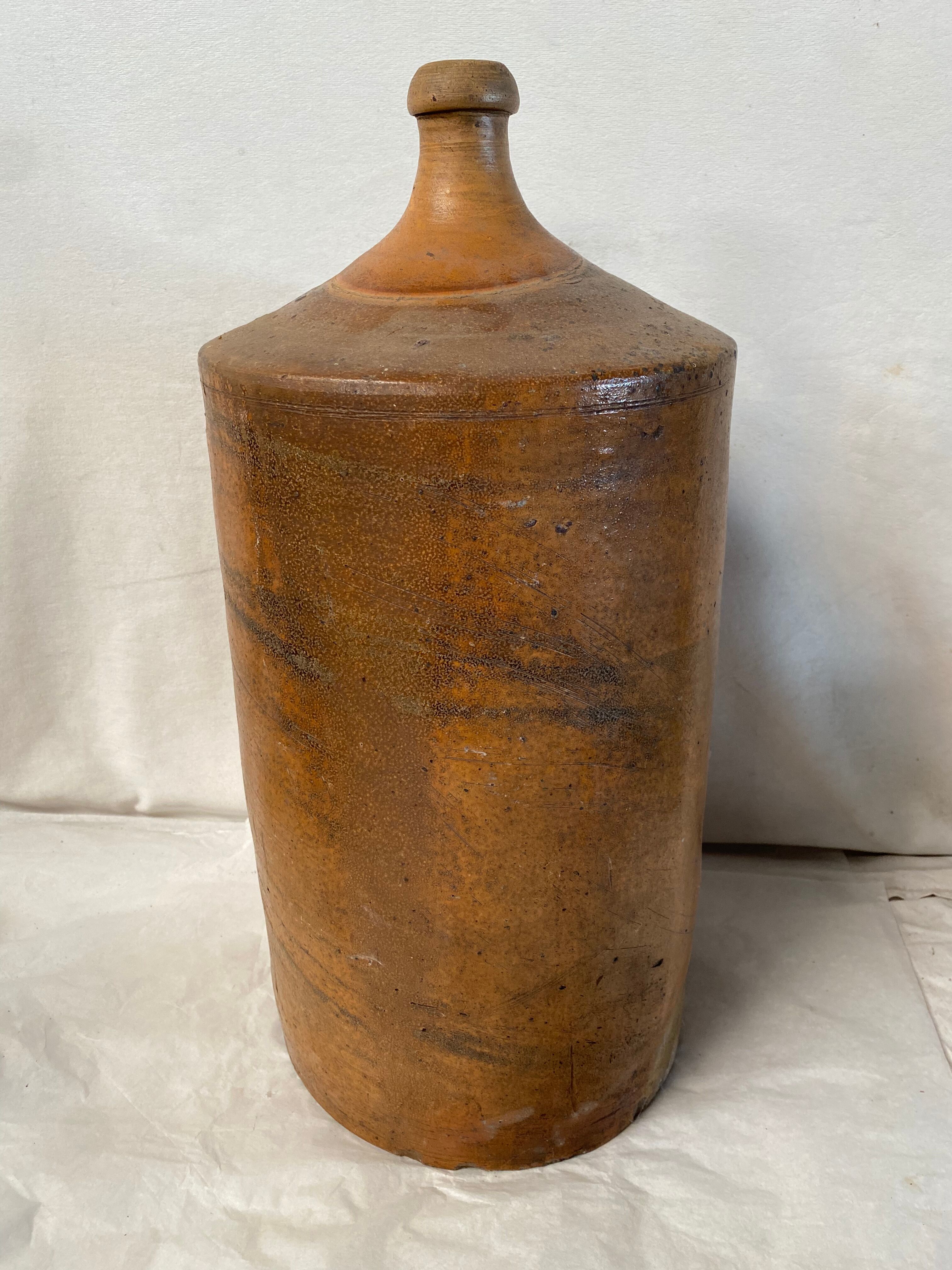Bottle made of ancient sandstone