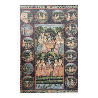 Indian fabric painting ref 161.004