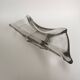 Large mid-century French crystal centrepiece class bowl