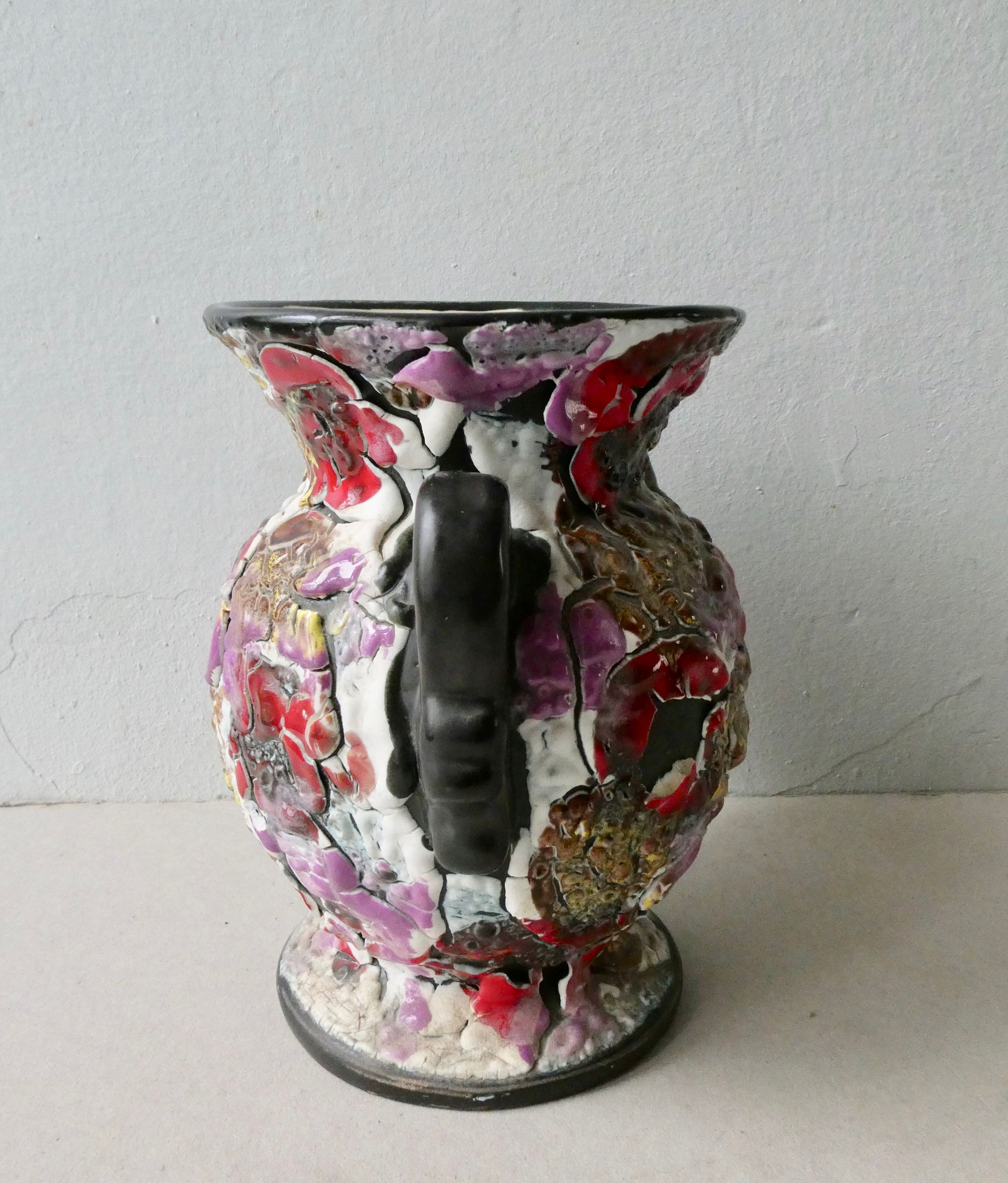 Fat Lava ceramic vase from the 1960s