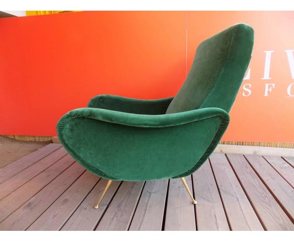 Pair of Italian armchairs