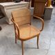 Thonet chair no. 811 in bent wood, design by Josef Hoffman.