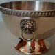 Cut in silver metal english cavalier