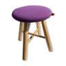 TAG purple sitting ash tabouret