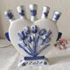 Tulip vase, Delftware
