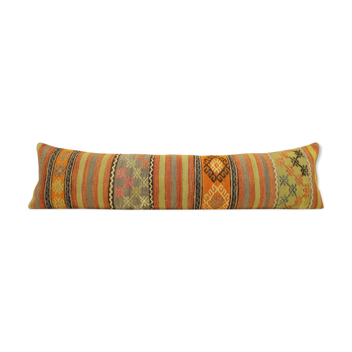 Coussin housse de coussin vintage 30x120 cm