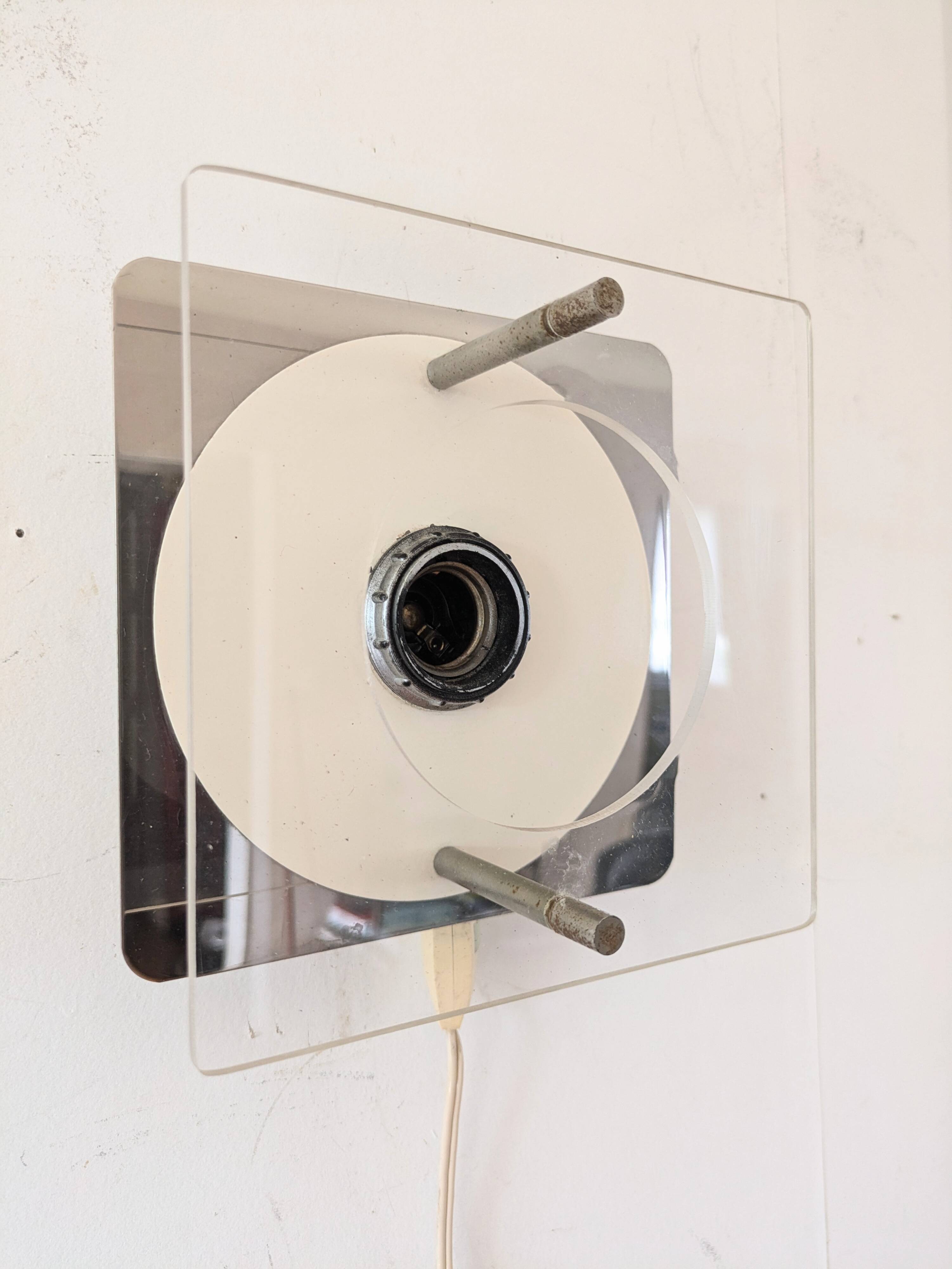 Jocelyne Trocmé wall lamp design 70s