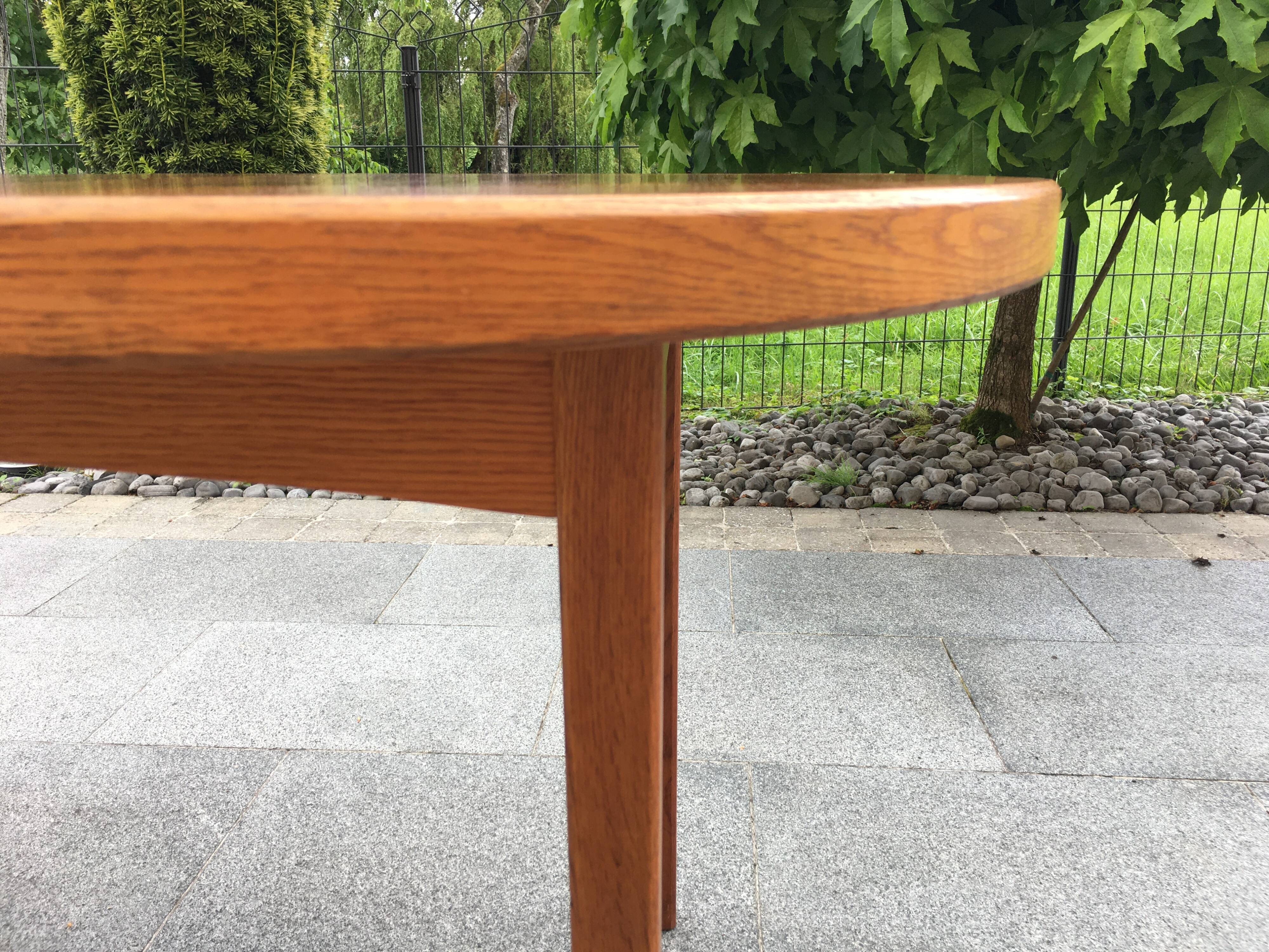 Scandinavian dining table B.fridhagen bodafors Sweden 60s