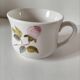 Large breakfast cup Gien floral decoration
