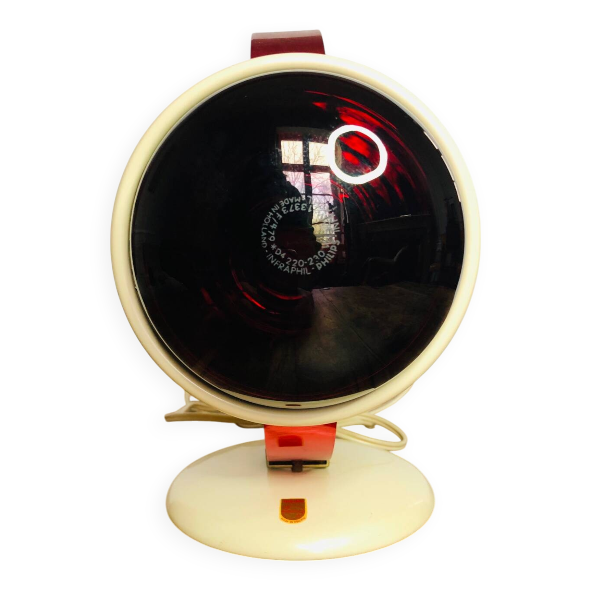 Charlotte Perriand infraphil lamp for Philips 1950s