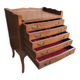 Cutlery furniture of the brand Ercuis in veneer oak