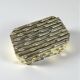 Maison Baguès silver-plated faux bamboo box, France, 1960s