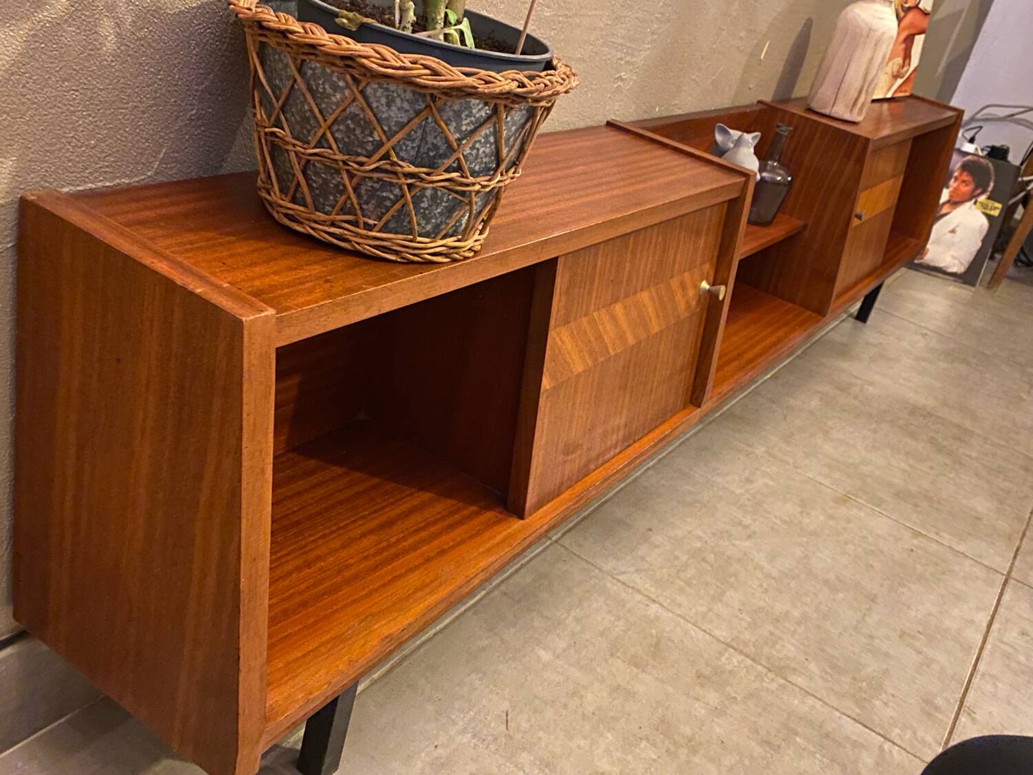 Vintage sideboard from the 60s (shallow)