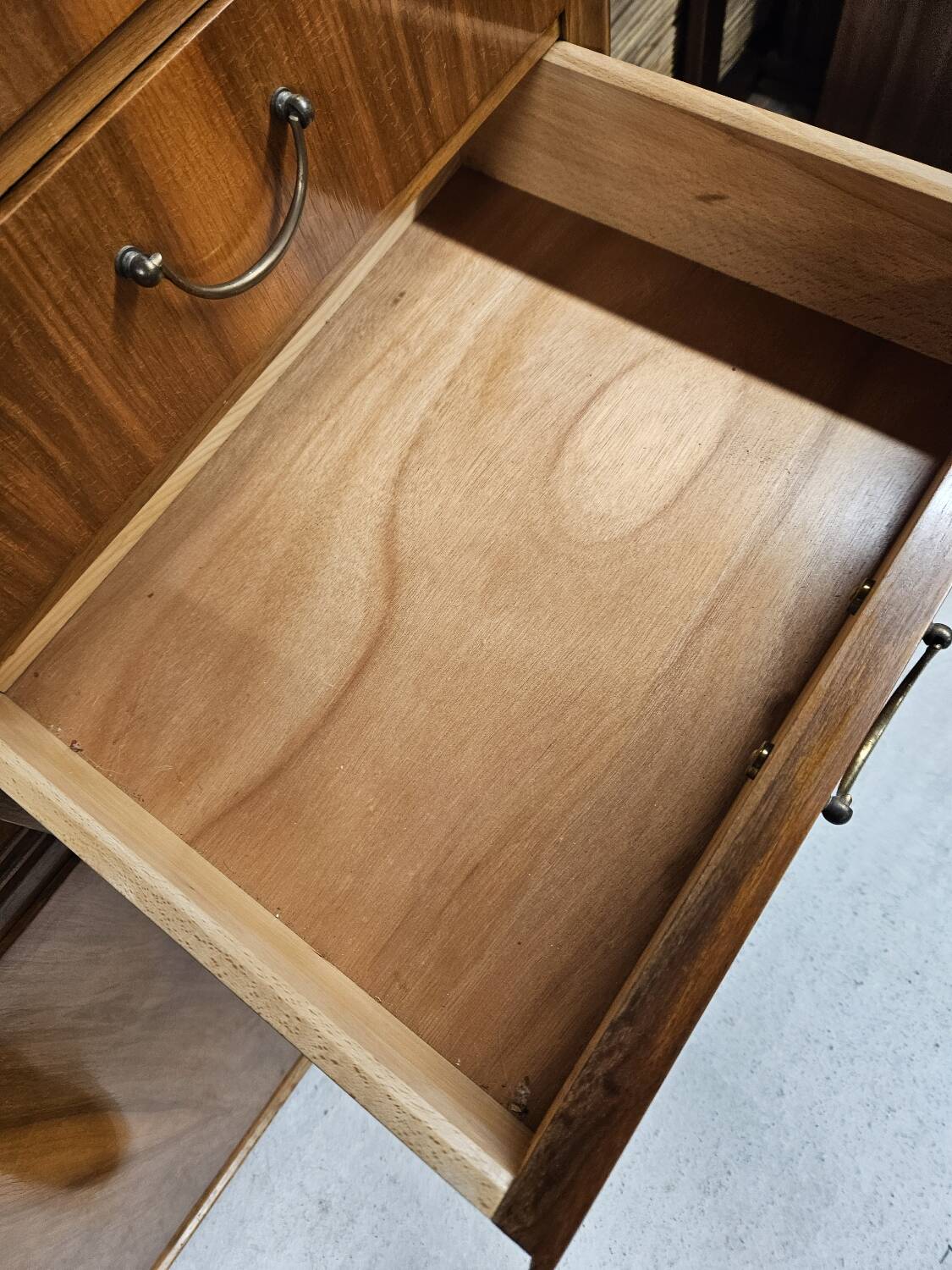 Art Deco walnut sideboard, 1960
