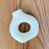 Vase Tafoukt mini blanc mat
