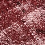 3x11 Shade Of Wine Red Handmade Turkish Vintage Runner Rug