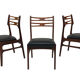 Set of five dining chairs by Johannes Andersen, model 101 Danish Design