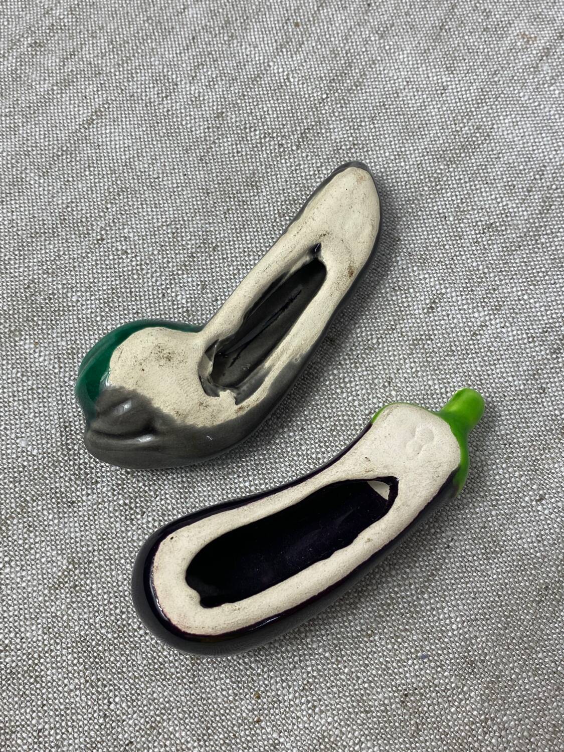 Ceramic salt and pepper shakers