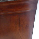 Commode à colonnes en noyer