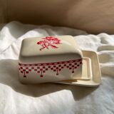 Red Checkerboard Butter Butter Counter Family