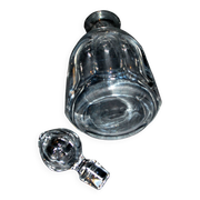 Carafe à whisky en cristal taillé à côtes plates saint-louis bristol? h25.5cm