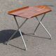 Table pliante à plateau en teck Alminette, Norvège, années 1960