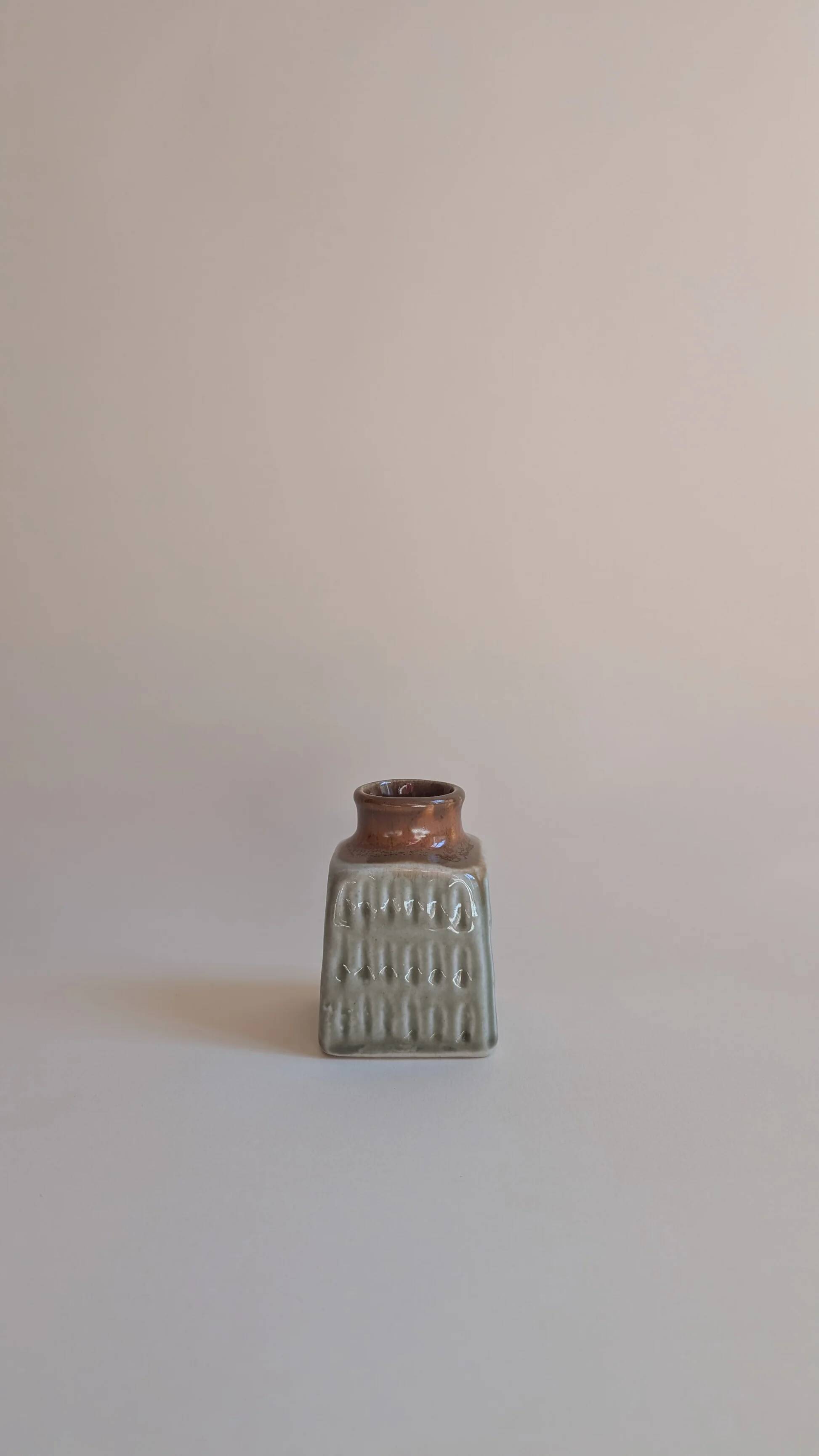 Small ceramic vase