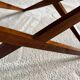 Table basse piétement sculptural par Angelo Ostuni