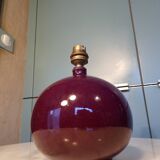 Enamelled stoneware lamp by Colette Houtmann