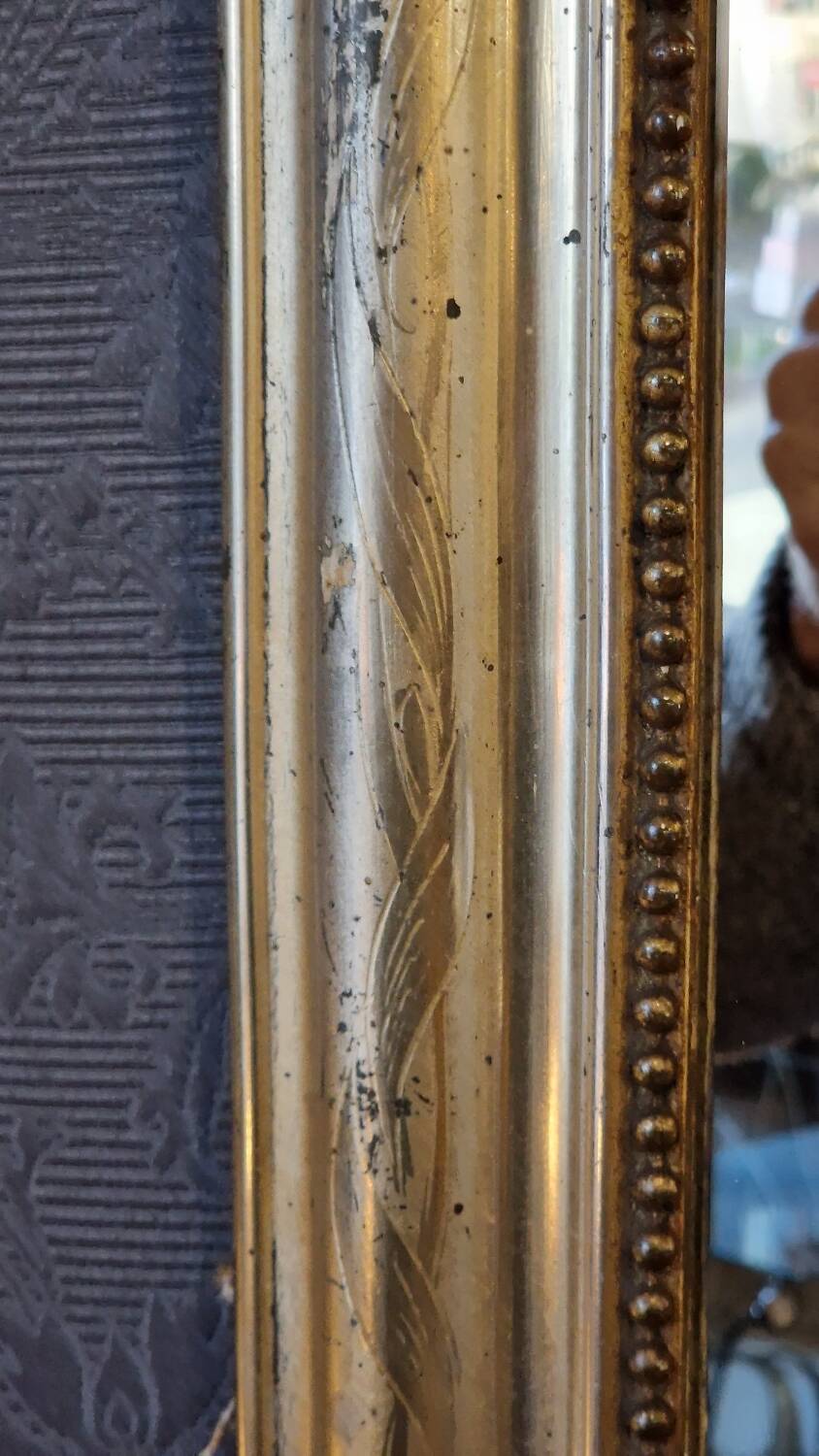 Louis philippe gold mirror