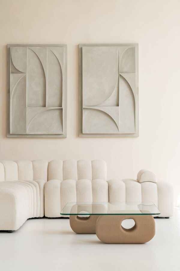 Table basse''Le Carré'' Dune ateliers