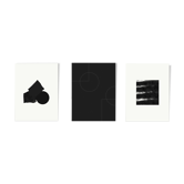Set of 3 Monochrome