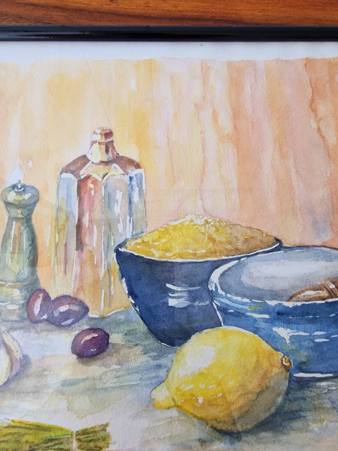 Original still life watercolor